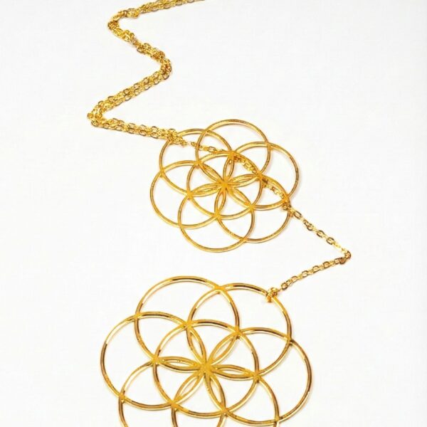 AGd'sign Yaşam Çiçeği Tohumu Zincirde Kolye